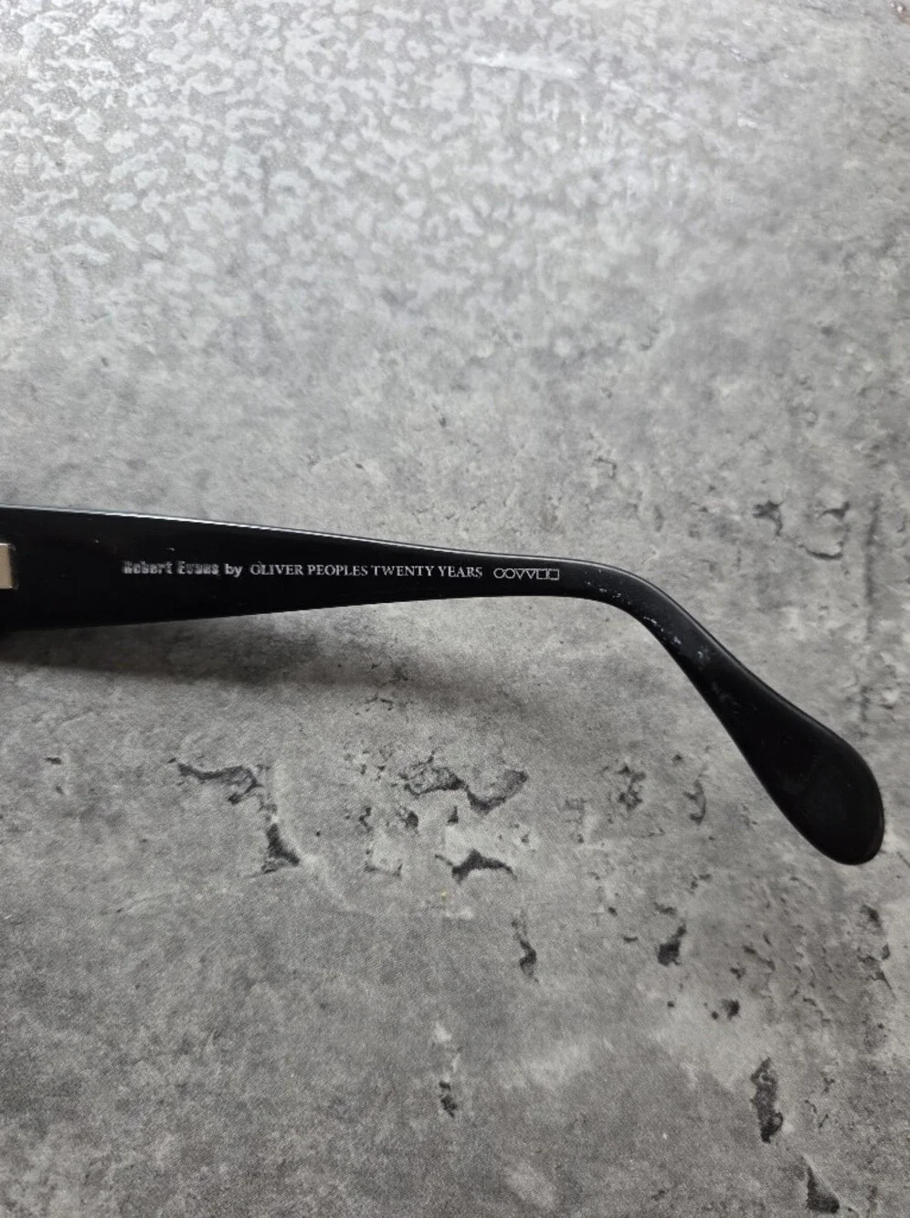 Oliver Peoples X Robert Evans 20 Years Matte Black Polarized Glasses 56 17-135